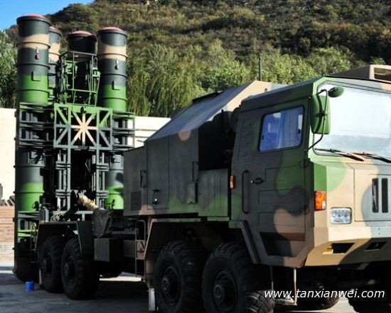 圖為中國(guó)的紅旗9型導(dǎo)彈的導(dǎo)彈起豎發(fā)射架上，采用了日本某品牌生產(chǎn)的AZ8112型行程開(kāi)關(guān)